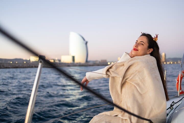Private Boat Trip in Barcelona: Snacks, Drinks & Coastal Views photo 6