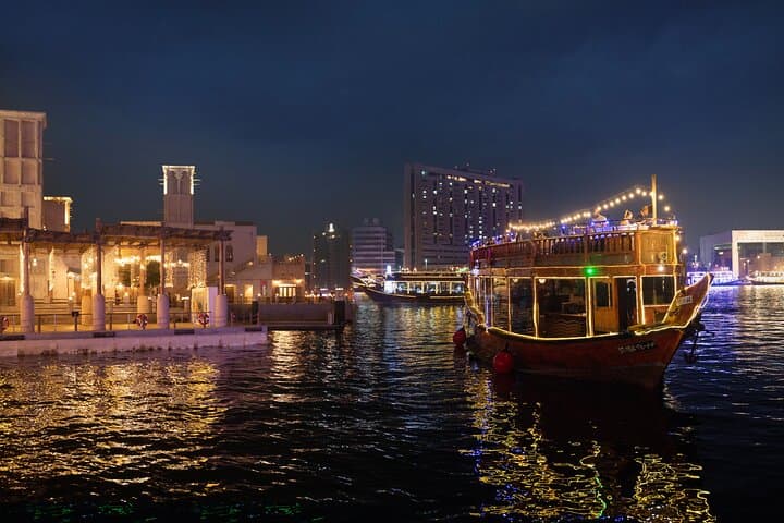 Dubai Creek Royal Dinner Dhow Cruise: Evening Buffet Aboard a Traditional Dhow photo 4