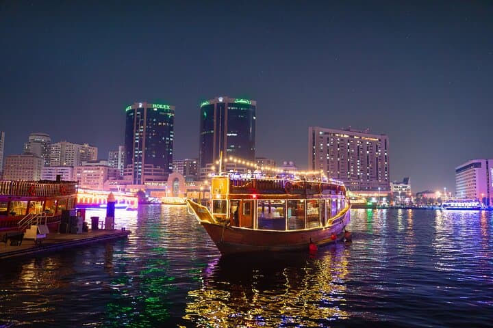 Dubai Creek Royal Dinner Dhow Cruise: Evening Buffet Aboard a Traditional Dhow photo 3