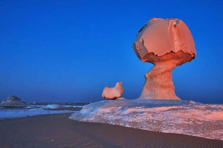 White Desert & Bahariya Oasis: Overnight Camping under Egypt's Chalk Formations