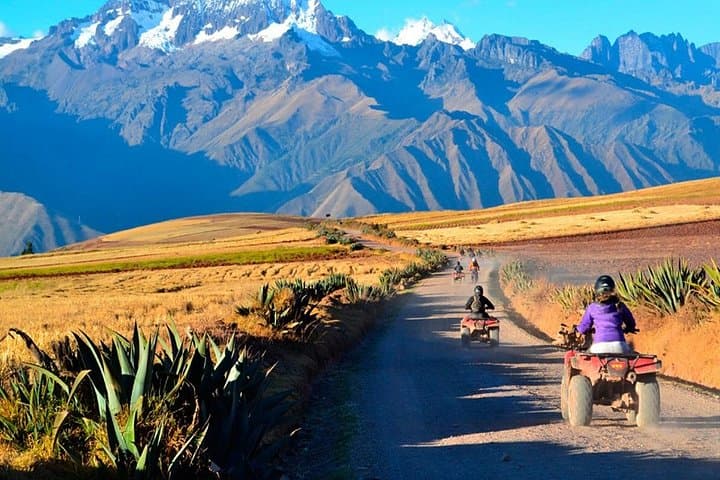 ATV Quadbike Adventure to Maras, Moray & Laguna Huaypo from Cusco