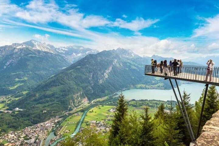 Private Day Trip to Harder Kulm & Grindelwald — Interlaken Alpine Panorama photo 3