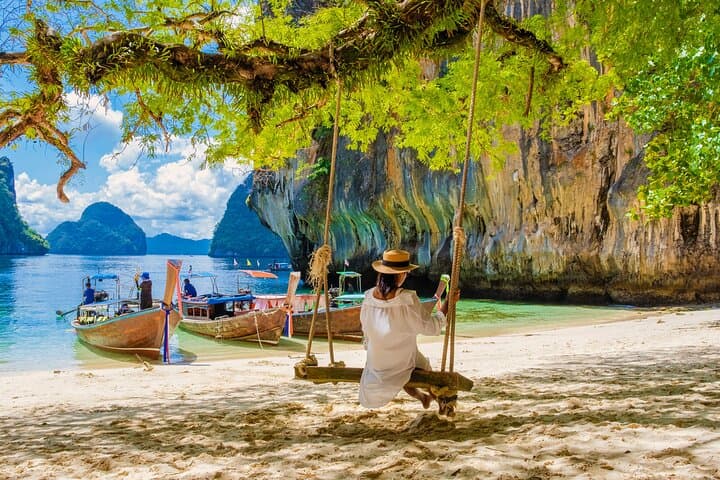 Hong Islands Long-Tail Boat Day Tour from Ao Nang — Hong Lagoon & Pakbia Sandbar photo 2
