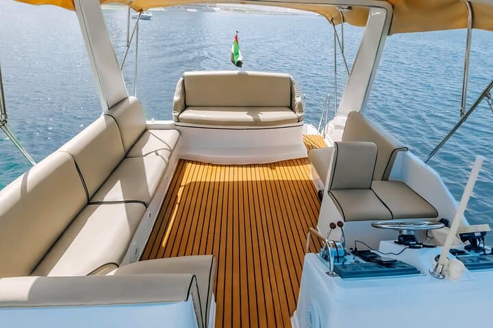 45ft Luxury Yacht Rental in Dubai: Marina, Palm & Bluewaters Sightseeing photo 5