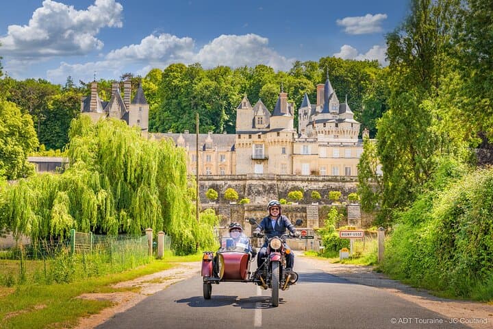 Loire Valley Castles and Wine: Full-Day Sidecar Tour from Tours
