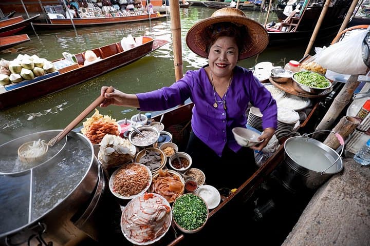 Bangkok Private Market Wonders: Maeklong Railway & Damnoen Saduak Floating Market Tour photo 1