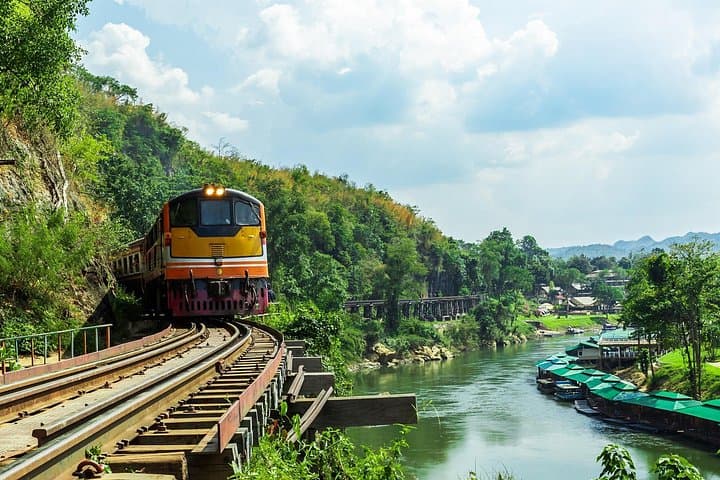 Erawan Falls & River Kwai: Kanchanaburi Historical Saga Private Day Tour photo 1