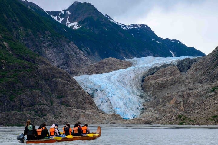 Glacier Point Wilderness Safari: Skagway Boat & Canoe Trip to Davidson Glacier