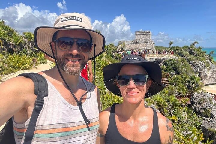 One-Day Tulum, Cobá, Cenote & Playa del Carmen Tour — Mayan Ruins and Swim photo 2