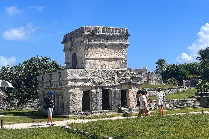 One-Day Tulum, Cobá, Cenote & Playa del Carmen Tour — Mayan Ruins and Swim photo 4