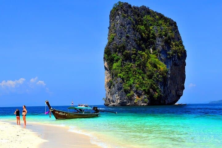 Krabi 4 Islands Long-Tail Boat Tour: Phra Nang, Chicken, Tup & Poda in One Day photo 2
