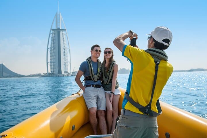 High-Speed Dubai Marina RIB Tour — 60-Minute Sightseeing Cruise