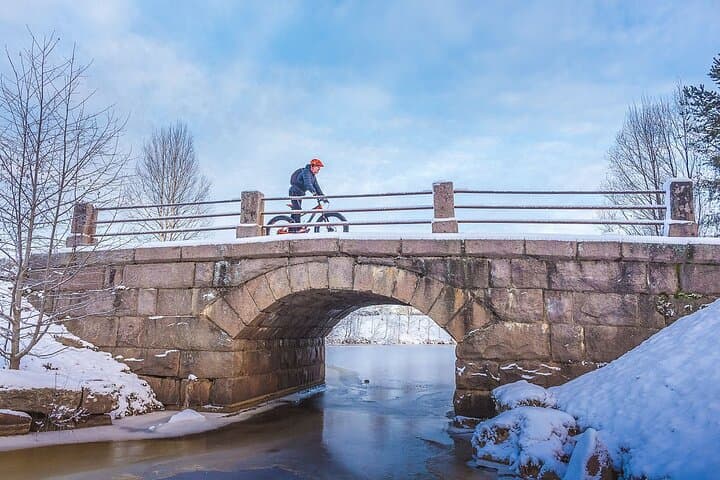 Winter E-Fatbike Tour in Rovaniemi — Riversides of Kemijoki & Ounasjoki photo 3