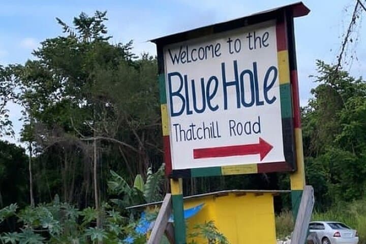 Blue Hole & Dunn's River Falls Combo: Cliff Jumps, Rope Swings and Waterfall Climbs Near Ocho Rios photo 6