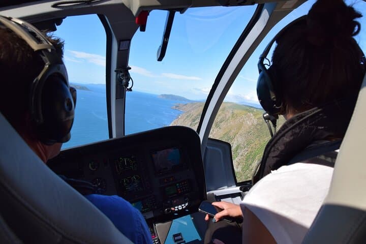 Scenic Helicopter Transfer from Christchurch to Akaroa — Banks Peninsula Views & Village Walk photo 3