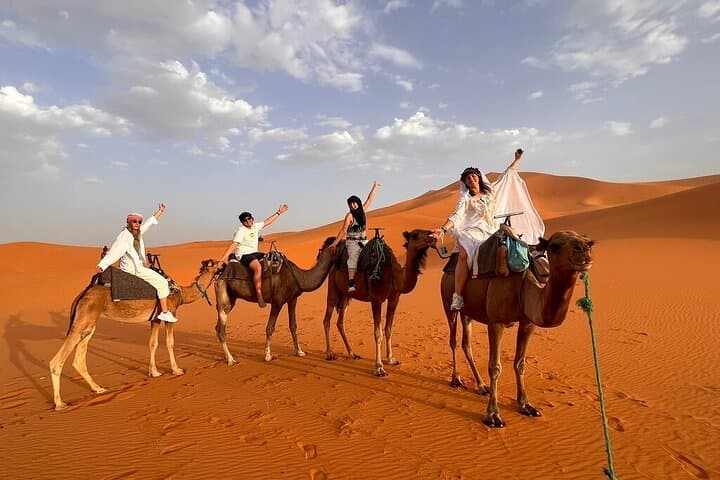 Night Among the Dunes: Overnight Merzouga Desert Camp, Camel Ride & Sunset View photo 6