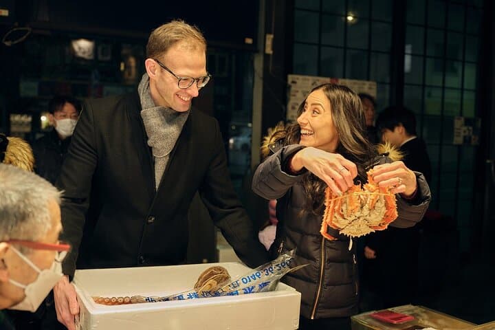 Market-to-Table at Sapporo’s Nijo Market — Pick Fresh Seafood and Cook with a French Chef