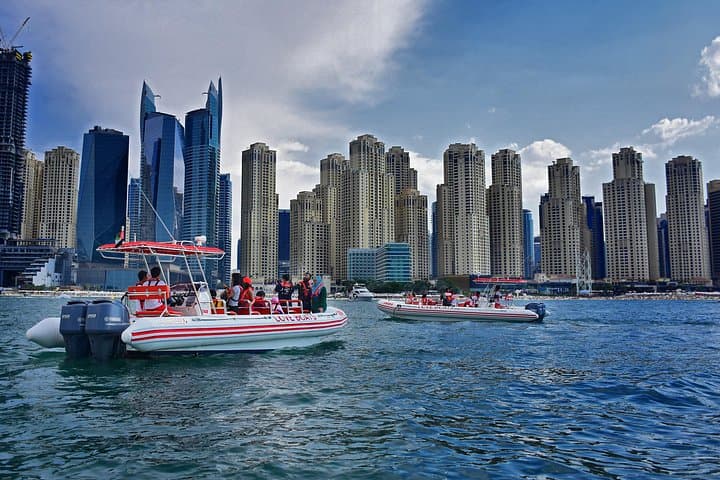 Private 60-Minute Dubai Marina Speedboat Tour — Skyline & Jumeirah Views photo 3