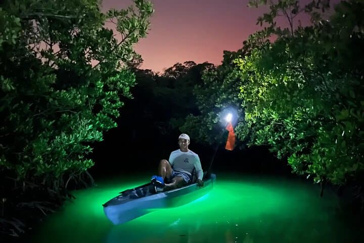 Guided Glow LED Kayak Sunset Tour on Big Hickory Island — Bonita Springs photo 1