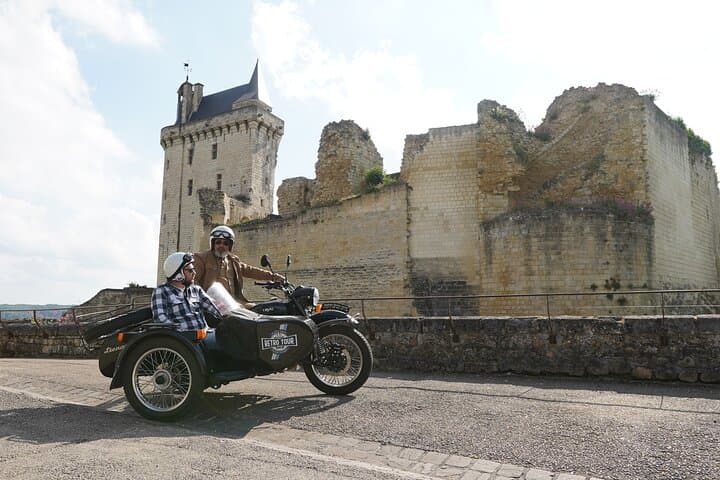Sidecar Day Trip from Chinon: Loire Valley Castles, Villages & Scenic Rides