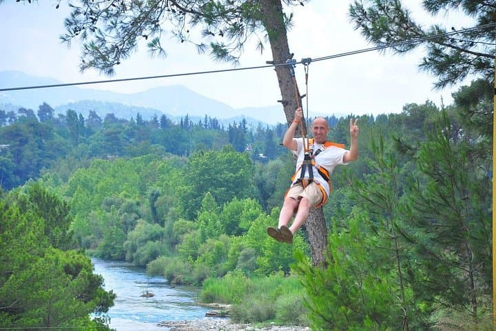 Koprulu Canyon Triple Threat: Rafting, Zipline & Buggy Adventure from Antalya photo 3