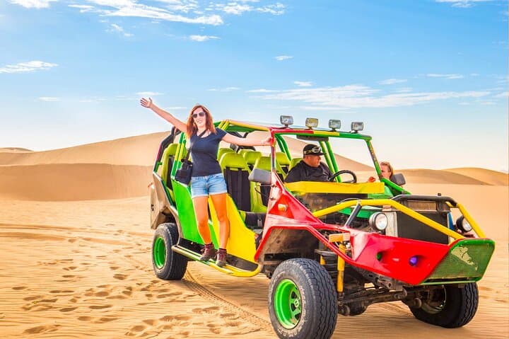 Sunset Dune Buggy & Sandboarding in Huacachina: Ride the Ica Oasis Dunes