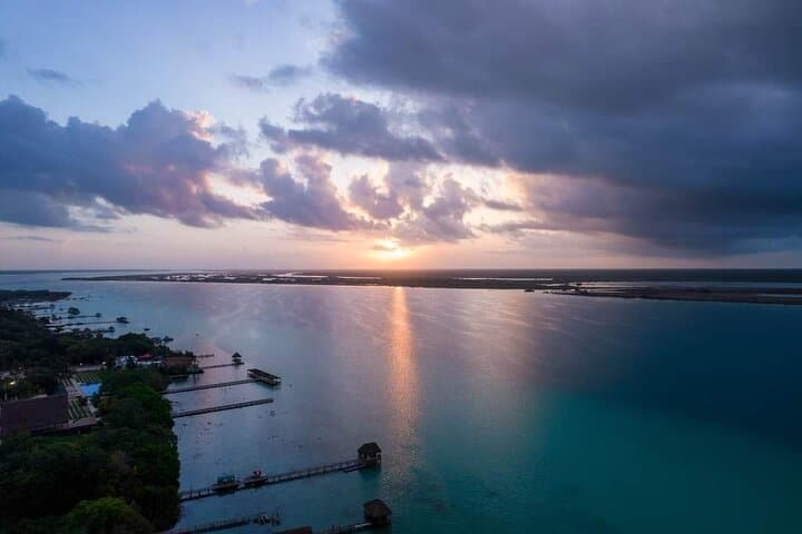 Pontoon Tour of Bacalar Lagoon: Swim Cenotes & See Stromatolites photo 4