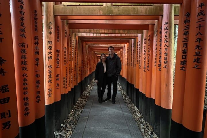 Night Walk Through Fushimi Inari: Torii Gates at Twilight photo 2