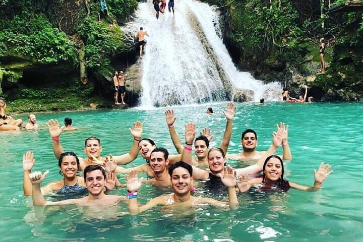 Blue Hole & Bamboo Rafting in Ocho Rios: Swim, Jump and Float the Island's Turquoise Pools photo 4