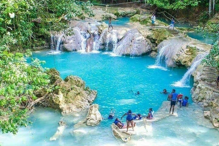 Blue Hole & Bamboo Rafting in Ocho Rios: Swim, Jump and Float the Island's Turquoise Pools photo 5