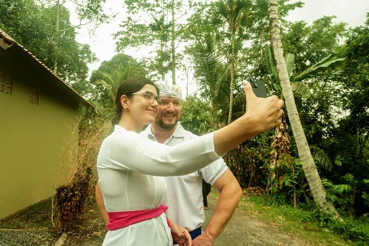 Private Balinese Purification & Blessing Ceremony in Tabanan — Temple Ritual, Herb Garden & Local Lunch