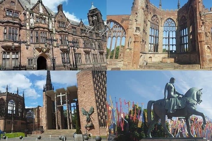 Godiva's Cathedral Quarter Walk: Historic Walking Tour of Coventry