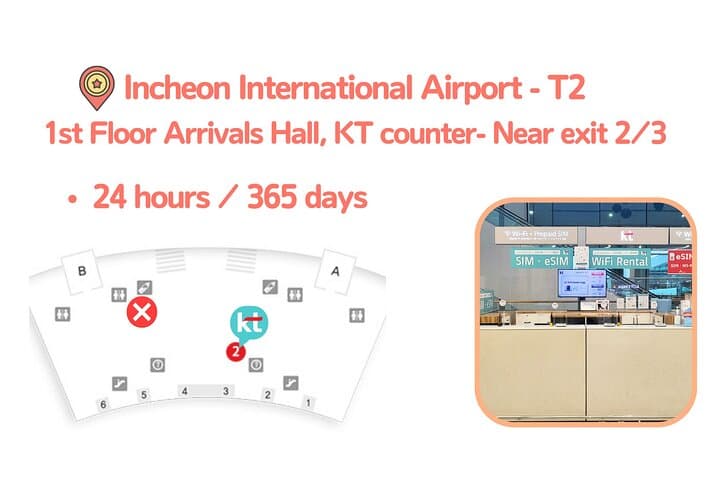 Seamless Korea SIM: KT Unlimited Data Pickup at Incheon Airport photo 4