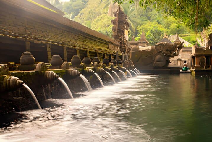 Ubud Rice Terraces, Kanto Lampo Waterfall & Tirta Empul Day Tour — Bali Culture and Nature photo 3