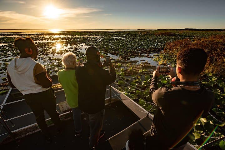 Sunset Airboat Ride near Orlando — Boggy Creek Sunset Tour photo 3