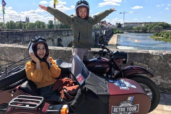 Private Sidecar Half-Day Excursion from Saumur — Loire Valley Villages & Wine Tasting