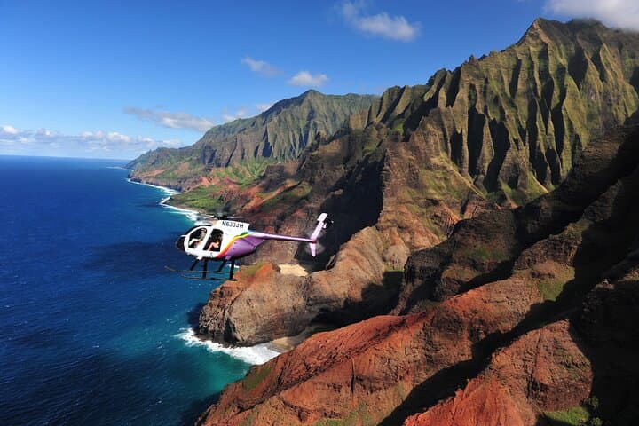 Doors-Off Helicopter Tour Kauai: 60-Minute Luxury Flight Over Na Pali & Waimea photo 3