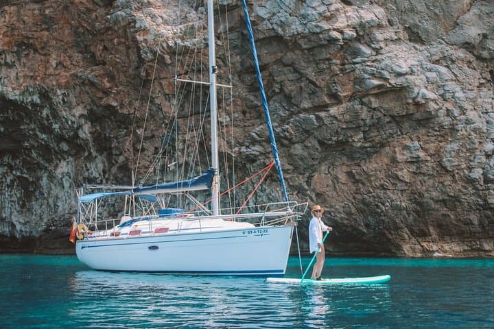 Sail the Tramuntana: Full-Day Private Sailboat in Mallorca