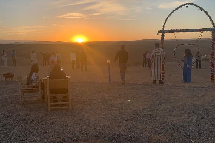 Agafay Desert Camel Ride, Sunset Dinner & Berber Show from Marrakech photo 2
