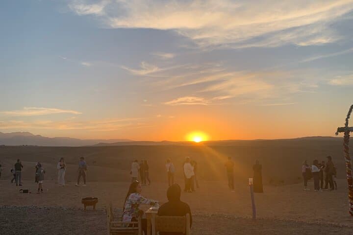 Agafay Desert Sunset Camel Ride and Dinner from Marrakech photo 4