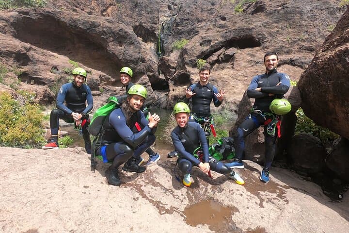 Canyoning in Gran Canaria: Rappels, Waterfalls & Azulejos Adventure photo 6