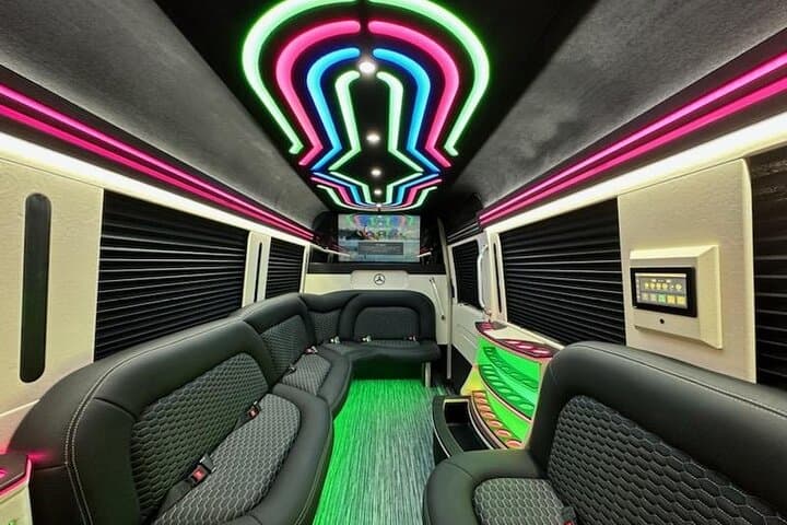 Fort Lauderdale Mercedes Sprinter Party Bus — Private Luxury Transfers & Tours photo 1