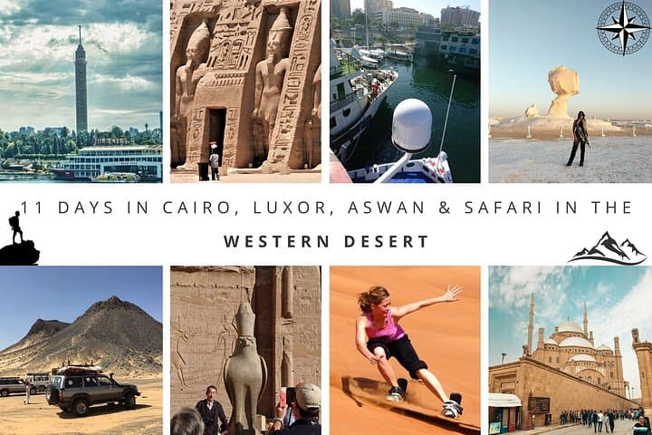 11-Day Egyptian Desert and Ancient Lands Adventure — Pyramids, Nile & White Desert