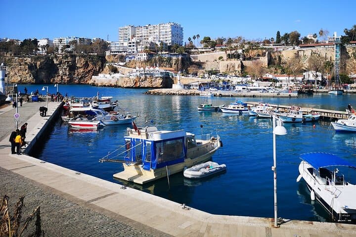 Antalya City Tour — Old Town, Düden Waterfall Boat Trip & Cable Car