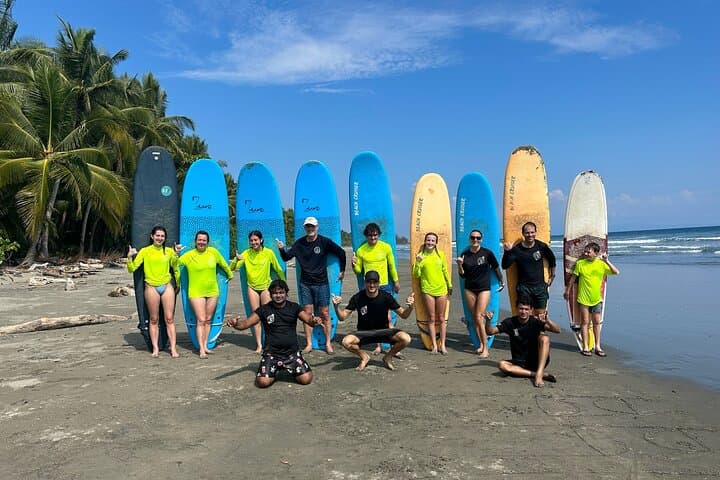 Private Surf Lesson in Playa Hermosa — Santa Teresa ISA Level 2 Instruction