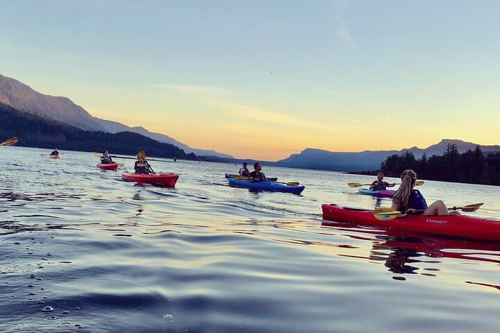 Sunset Kayaking in the Columbia River Gorge: Guided Wildlife Paddle & Blackberry Harvest photo 4
