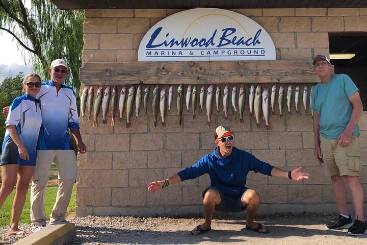 Private Charters on Saginaw Bay: Walleye Fishing & Birdwatching from Linwood