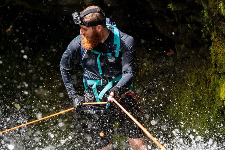 Oahu Waterfall Rappelling at Kaau Crater: Jungle Hike, Cliff Views, Cold Cascades