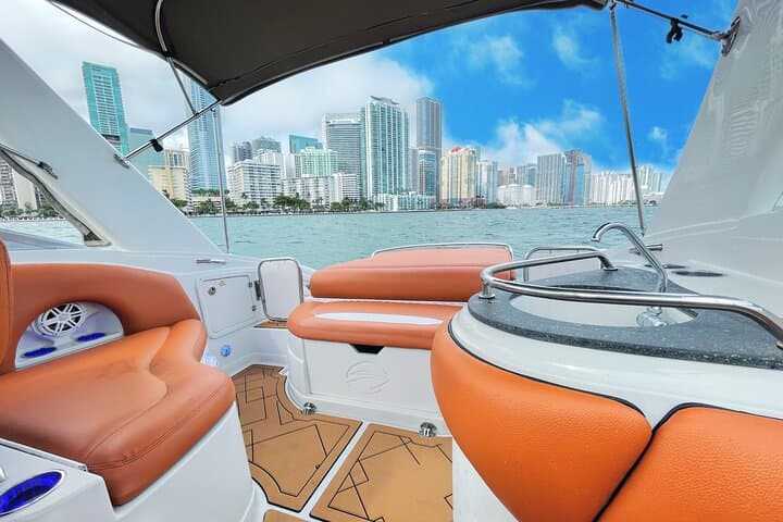 Private Captained Boat Tour in Miami — Skyline, Fisher Island & Biscayne Bay photo 2