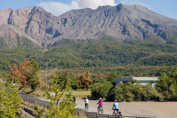 Sakurajima Off-Limits E‑Bike Journey: Ride Close to the Volcano Crater photo 3